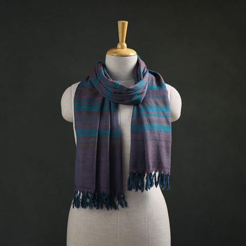 Kumaun Handwoven Pure Merino Wool Stole 36