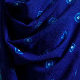 Kutch Handwoven Merino Wool Bandhani Tie-Dye Shawl 02