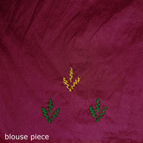Hand Embroidered Silk Saree 01