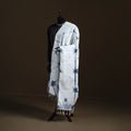 Shibori Tie-Dye Cotton Dupatta with Tassels 30