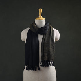 Kumaun Handwoven Pure Merino Wool Stole 03