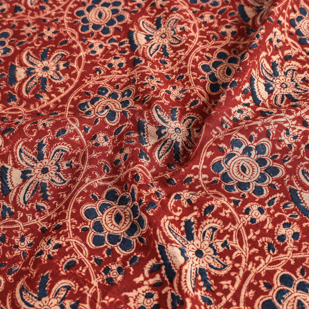 kalamkari block printed table cover