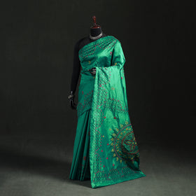 Hand Embroidered Silk Saree 03