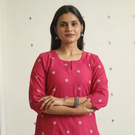  Jacquard Weave Kurta