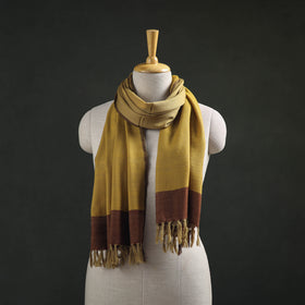 Kumaun Handwoven Pure Merino Wool Stole 09