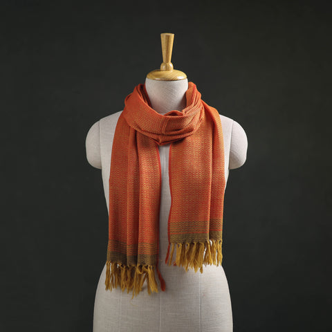 Kumaun Handwoven Pure Merino Wool Stole 10