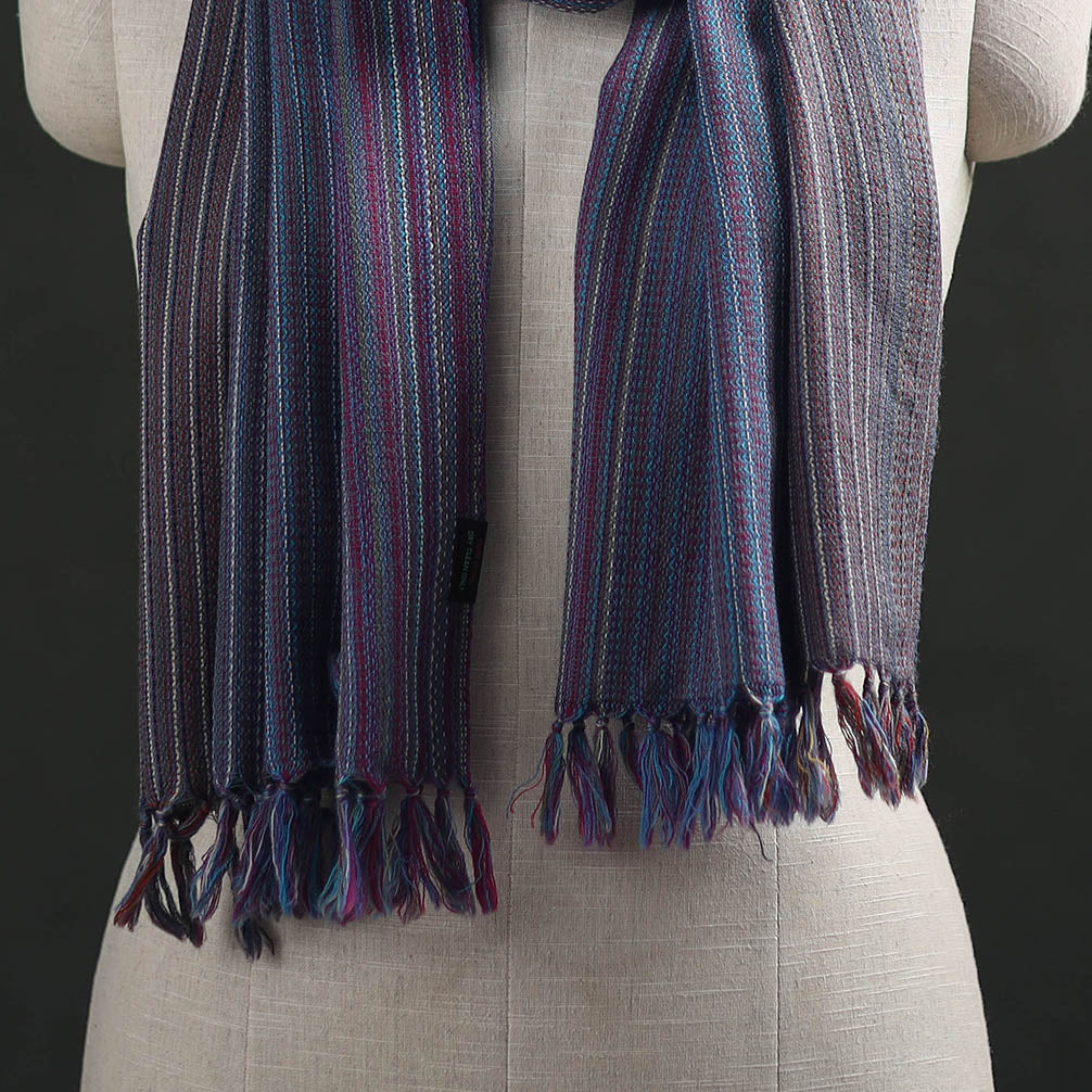 Kumaun Handwoven Pure Merino Wool Stole 12