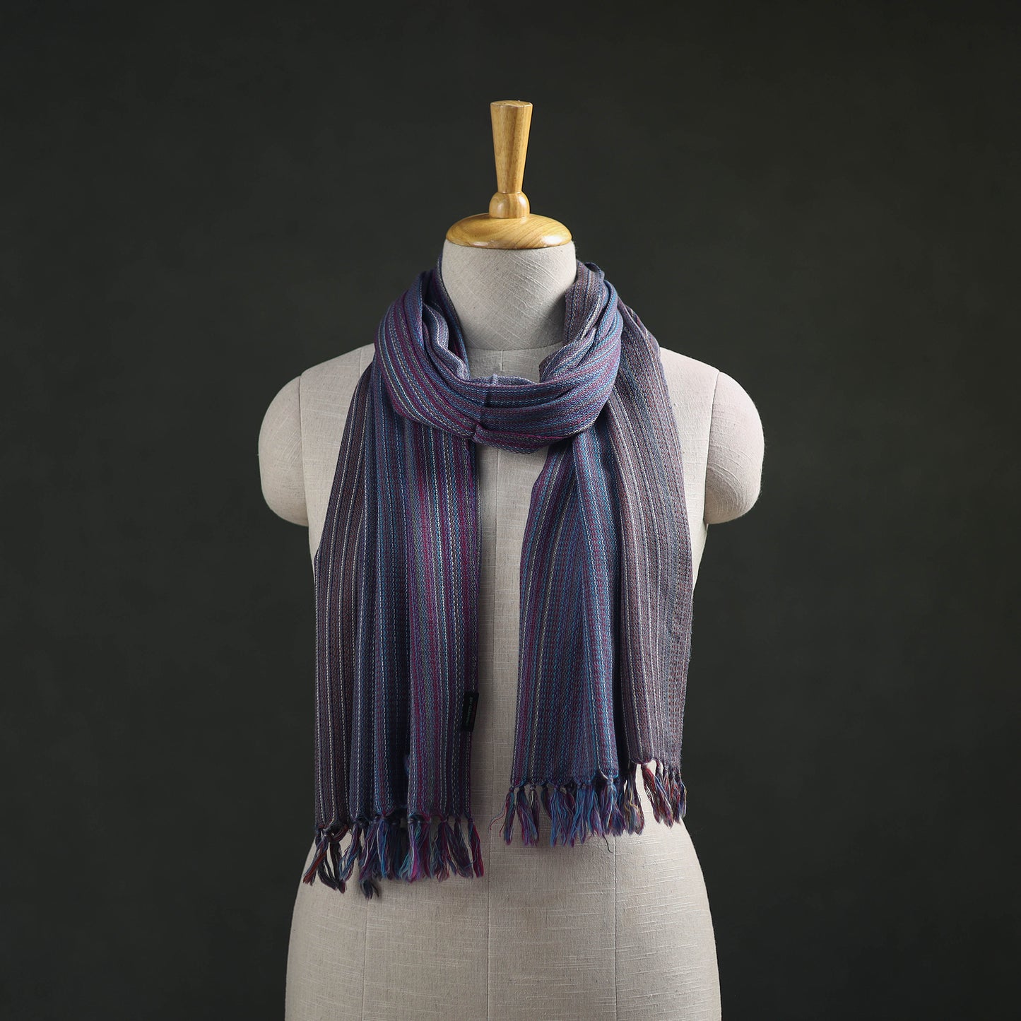 Kumaun Handwoven Pure Merino Wool Stole 12