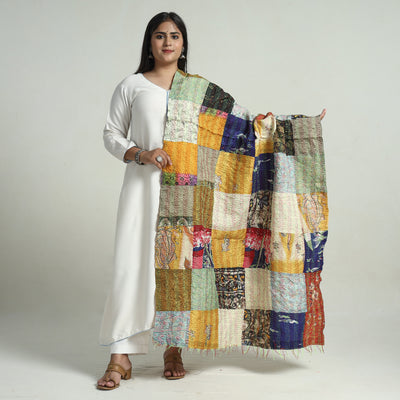 Kantha Embroidery Dupatta