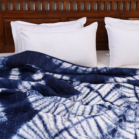  Double - Tagai Work Plain Cotton Quilt