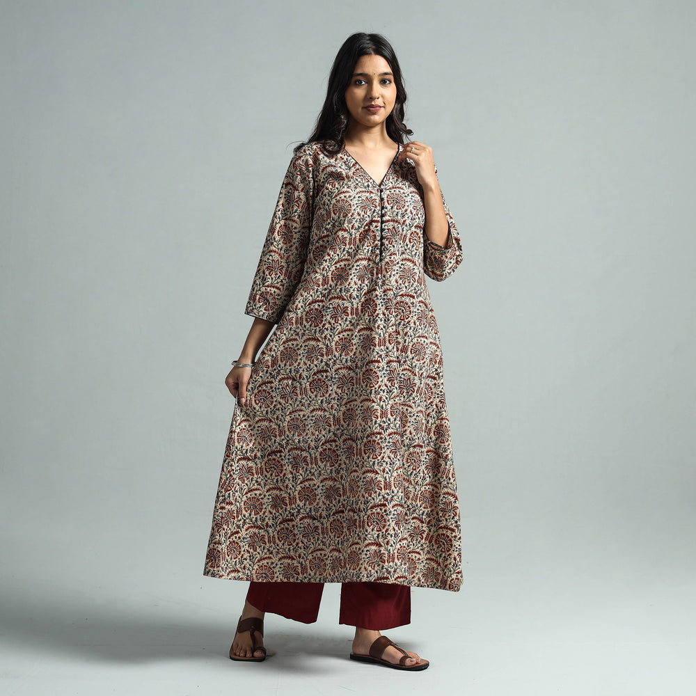 Kalamkari Kurta with Palazzo Set