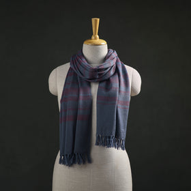 Kumaun Handwoven Pure Merino Wool Stole 17