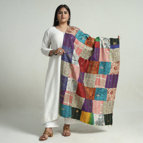 Kantha Embroidery Dupatta