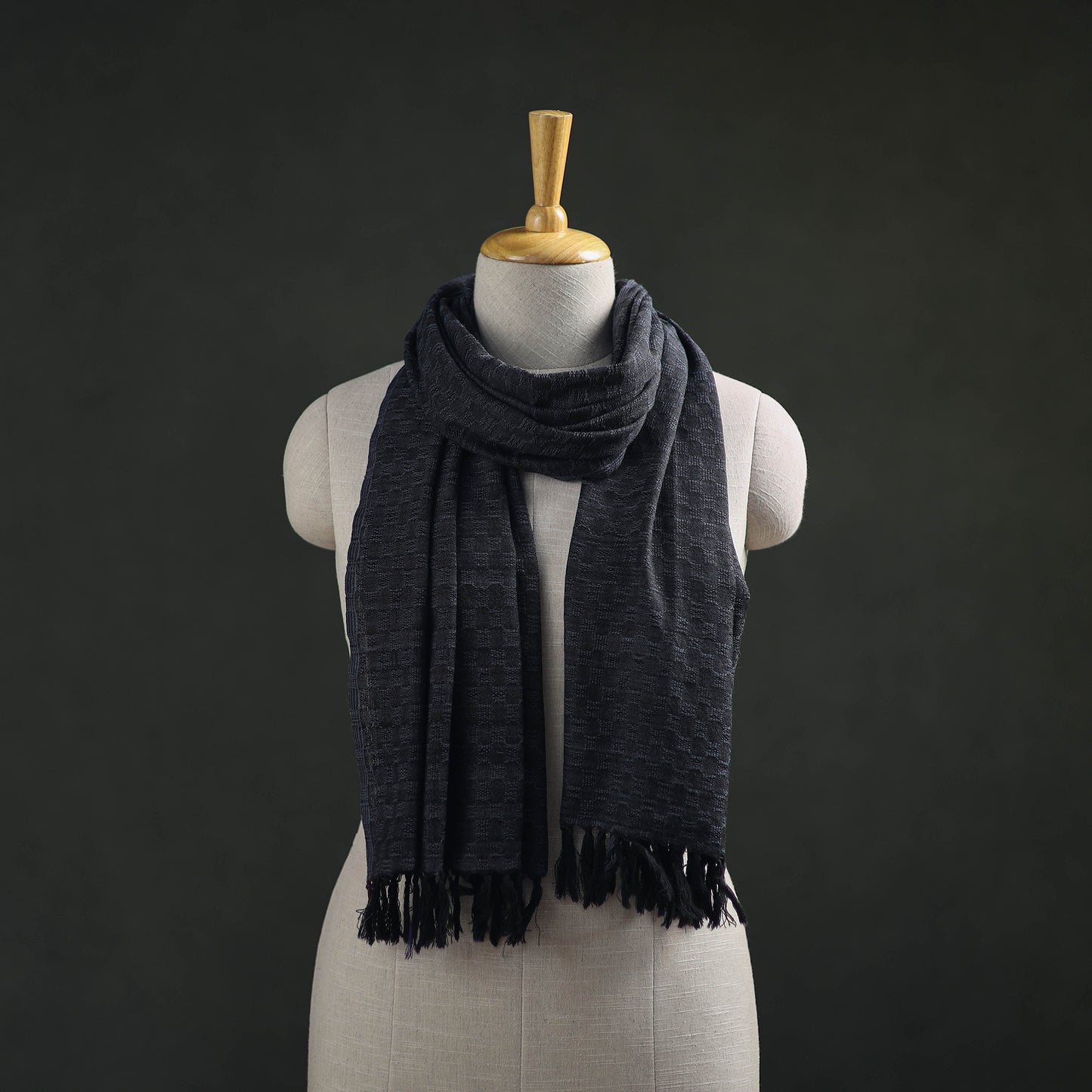 Kumaun Handwoven Pure Merino Wool Stole 21