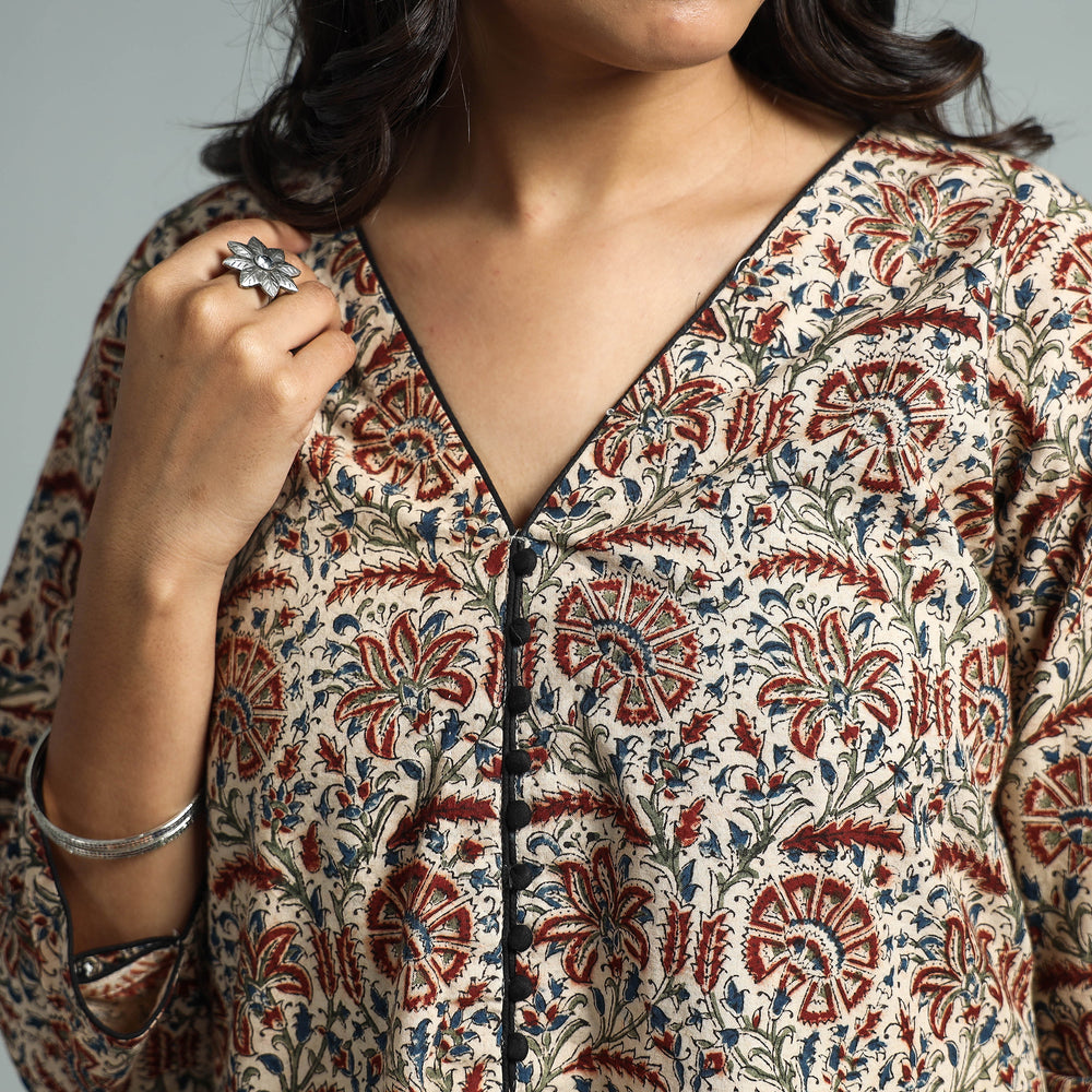 Kalamkari Kurta with Palazzo Set