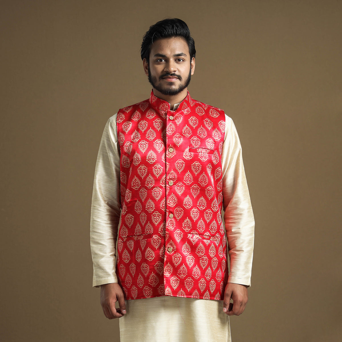 Silk Nehru Jacket