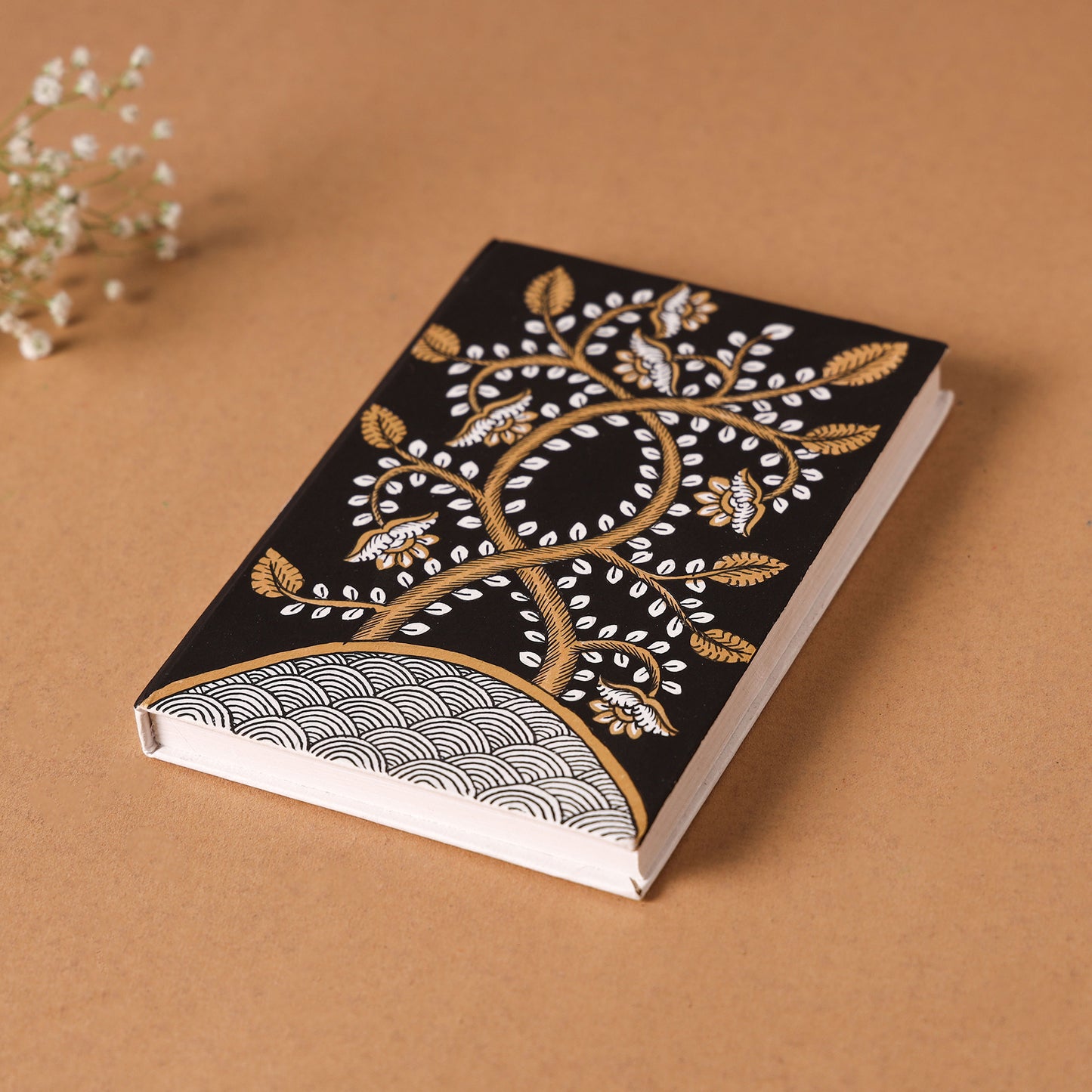Tree of Life Handpainted Handmade Paper Notebook (6 x 4 in)