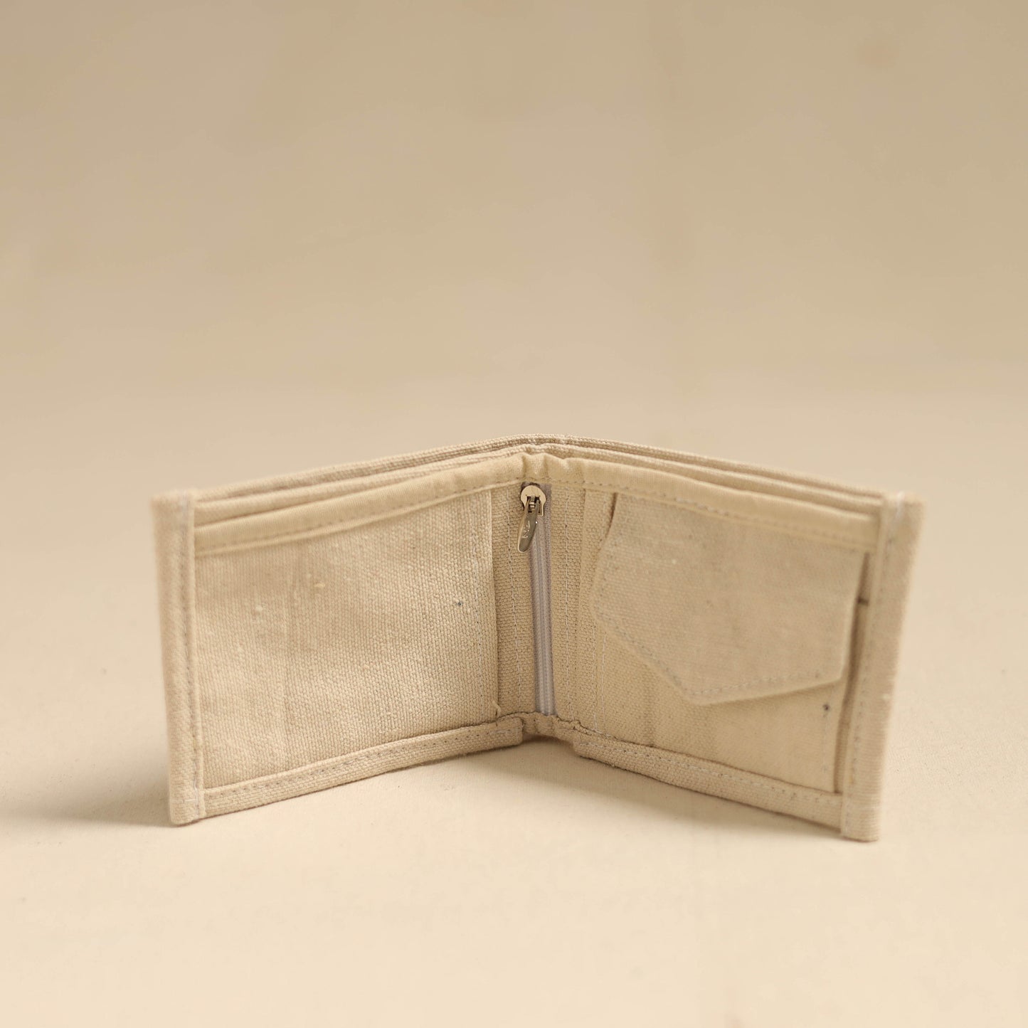 Beige - Handpainted Wallet from Odisha 12