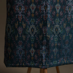 Pochampally Ikat Handloom Sico Unstitched Dress Material: Kurta with Dupatta 09