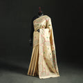 Hand Embroidered Silk Saree 07