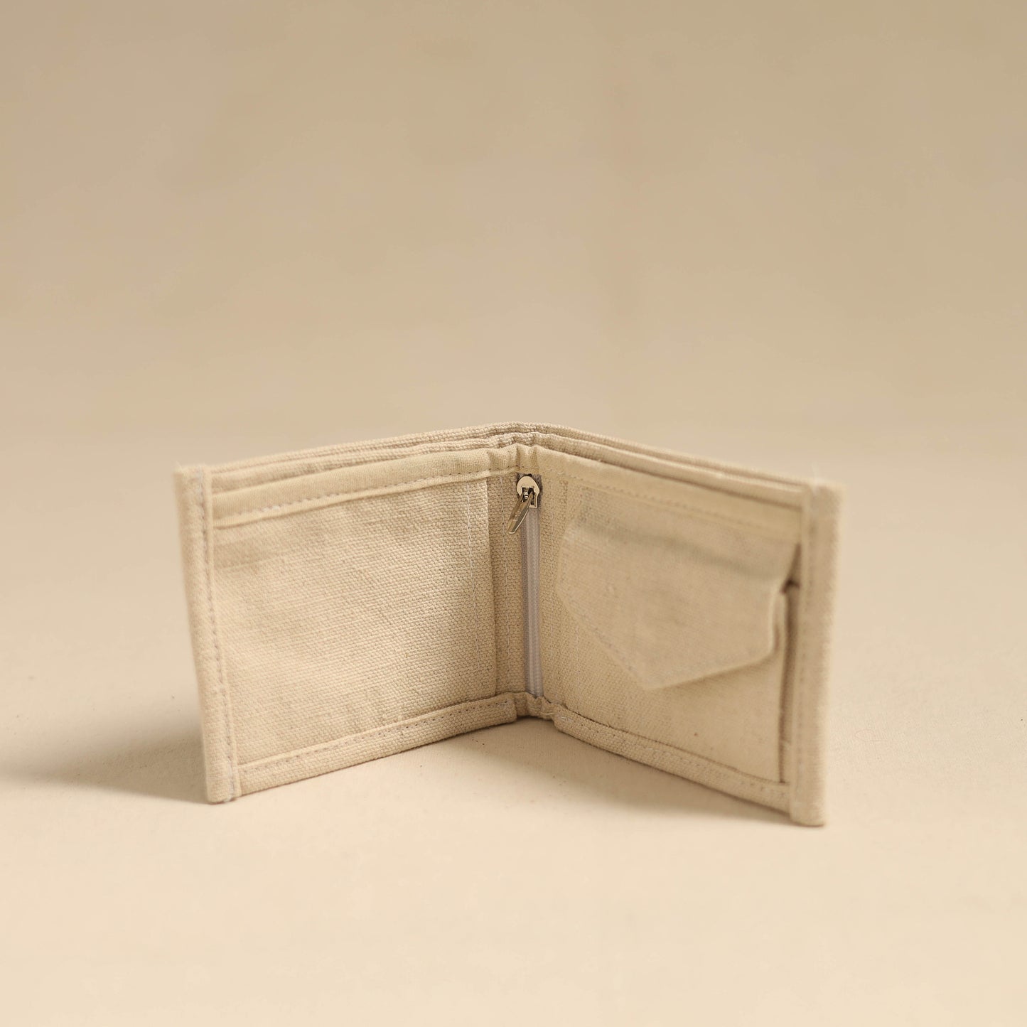 Beige - Handpainted Wallet from Odisha 11