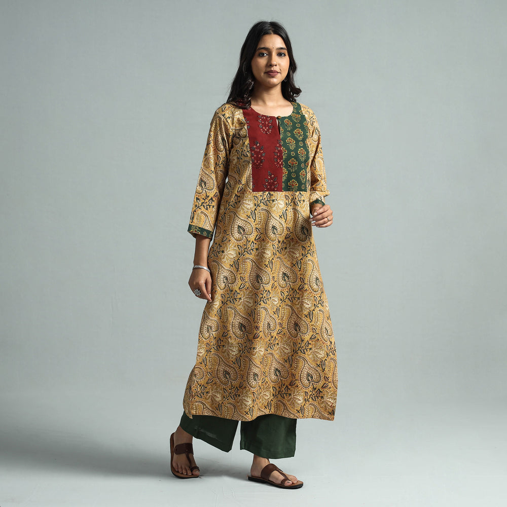 Kalamkari Kurta with Palazzo Set
