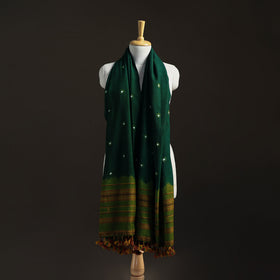 Kutch Handwoven Merino Wool Bandhani Tie-Dye Shawl 08