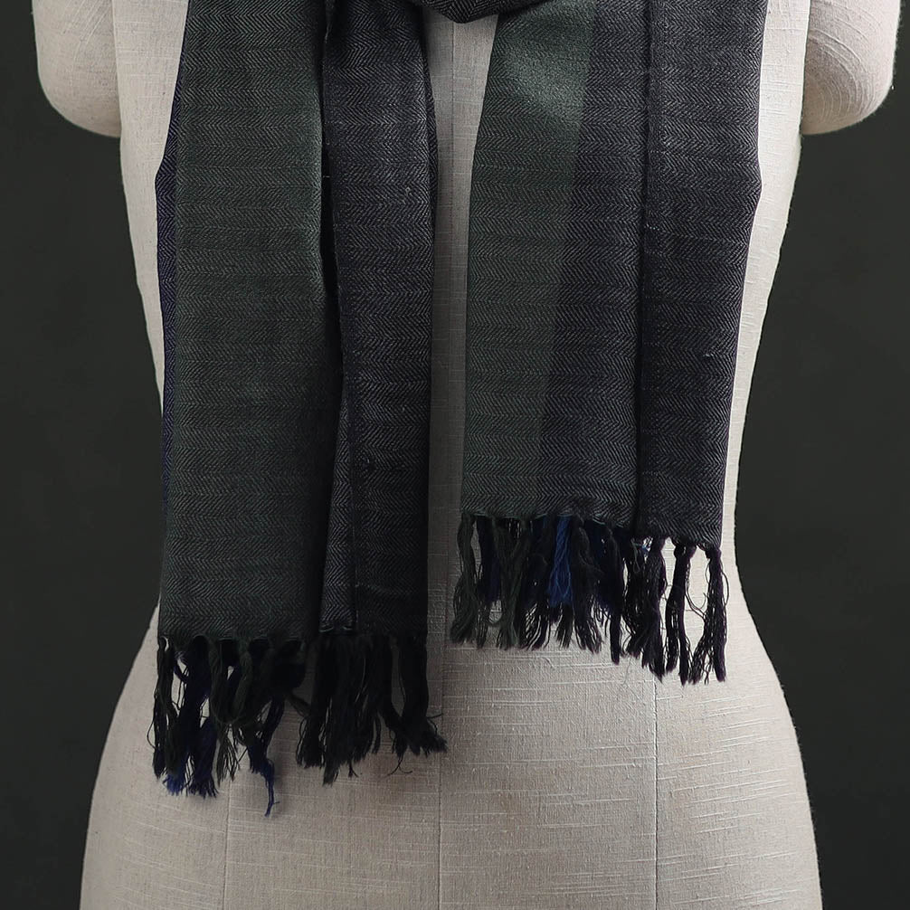 Kumaun Handwoven Pure Merino Wool Stole 33