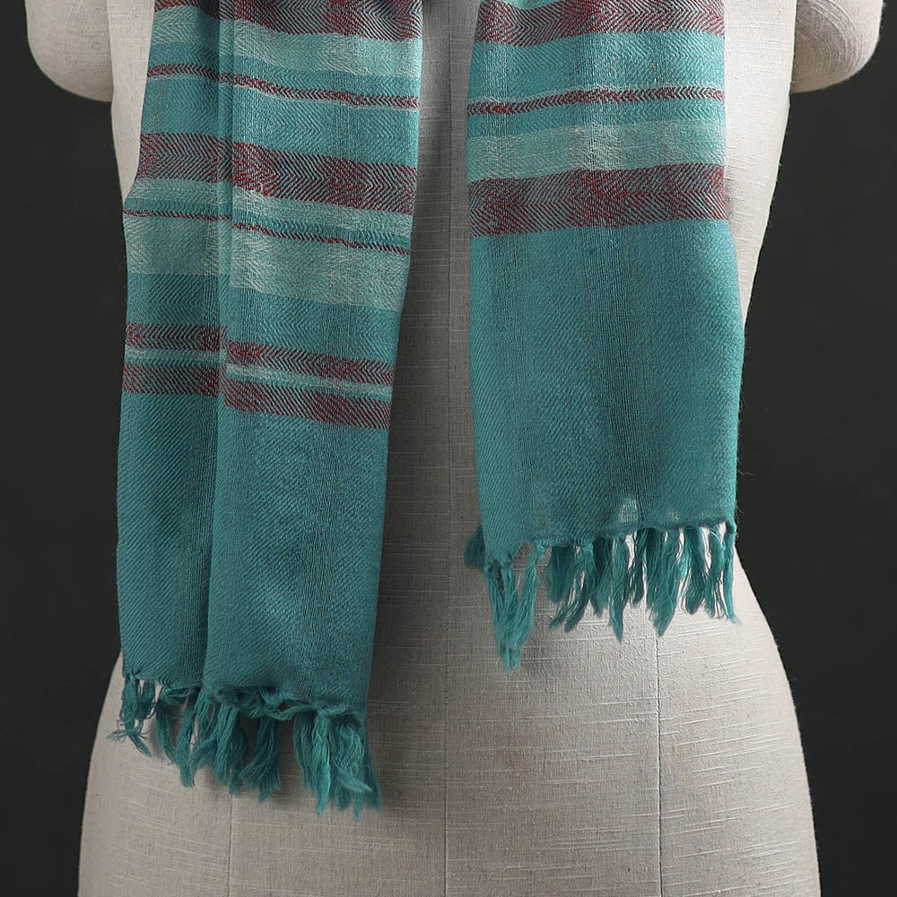 Kumaun Handwoven Pure Merino Wool Stole 35