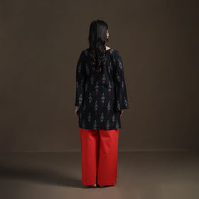 Pochampally Ikat Cotton Short Kurta for Women 21