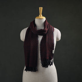 Kumaun Handwoven Pure Merino Wool Stole 37