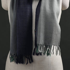 Kumaun Handwoven Pure Merino Wool Stole 39