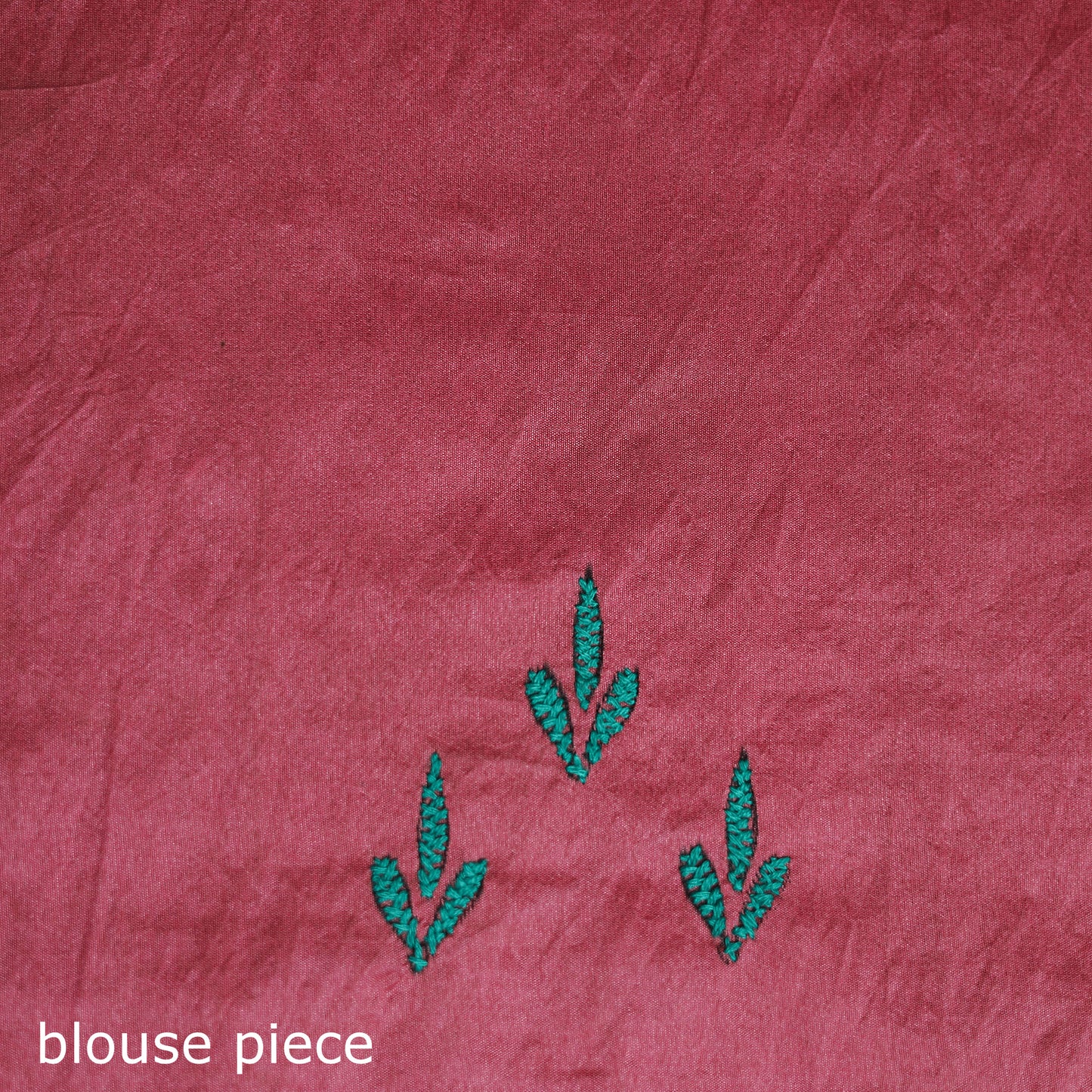 Hand Embroidered Silk Saree 08