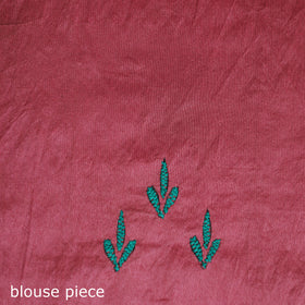 Hand Embroidered Silk Saree 08