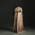 Hand Embroidered Silk Saree 09