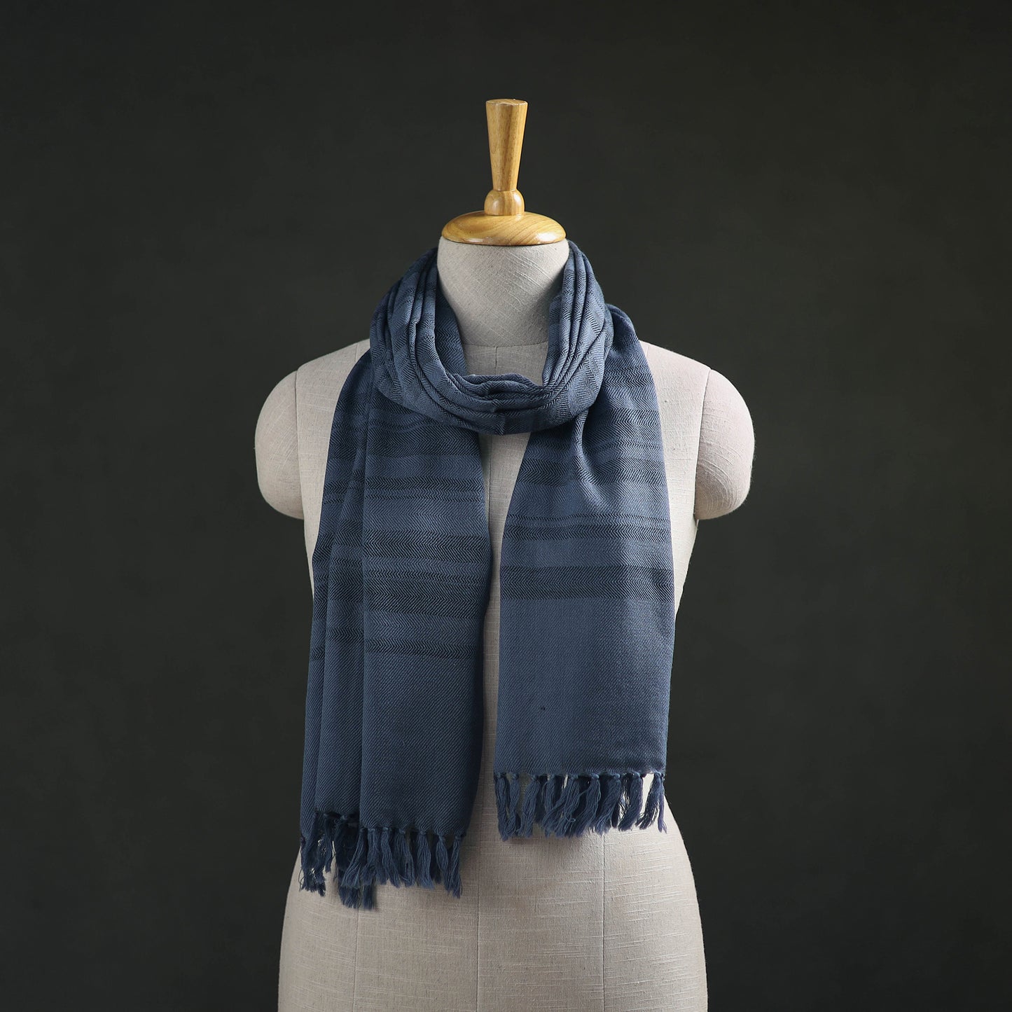 Kumaun Handwoven Pure Merino Wool Stole 41