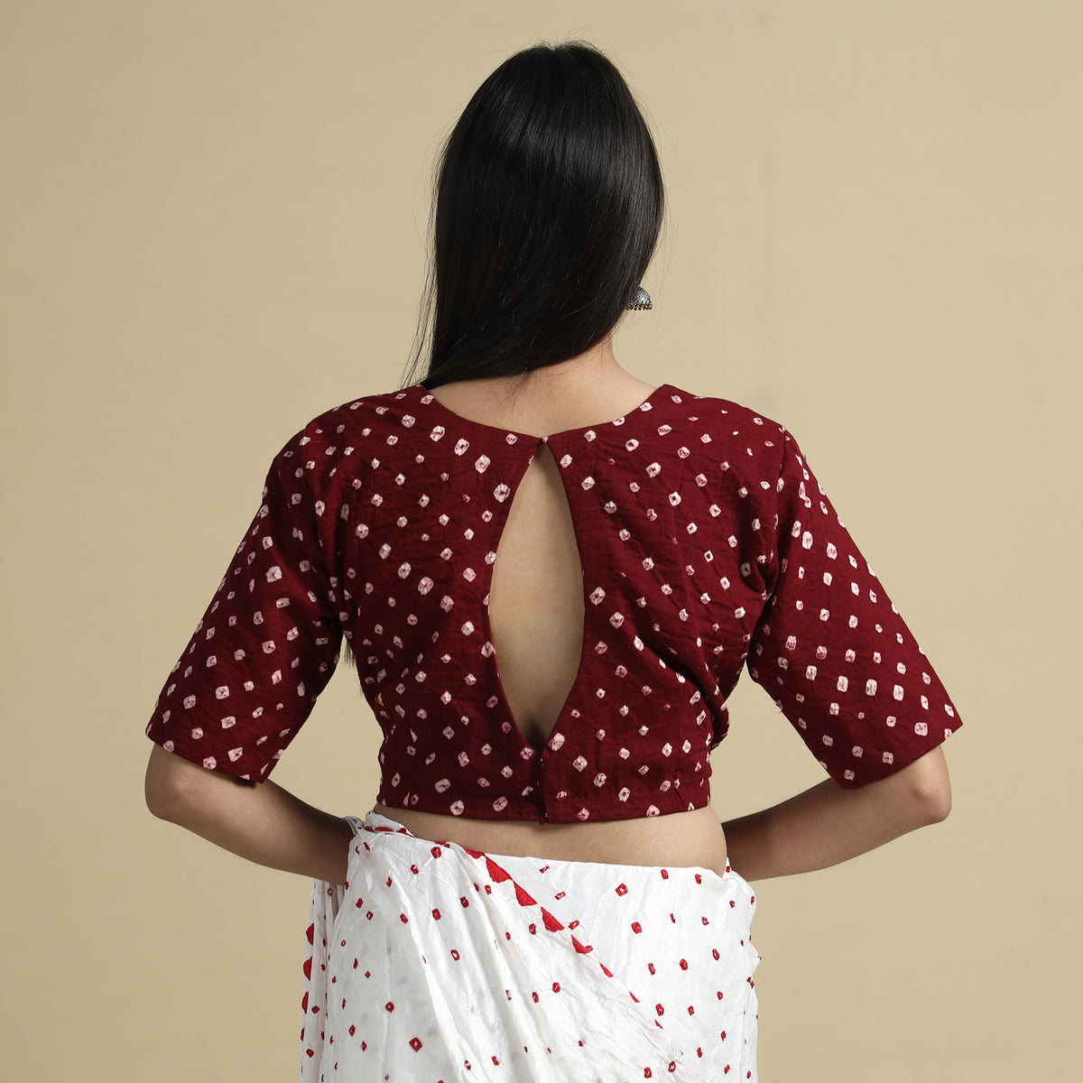 Bandhani Stitched Blouse