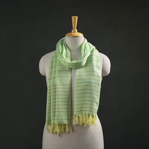Kumaun Handwoven Pure Merino Wool Stole 43