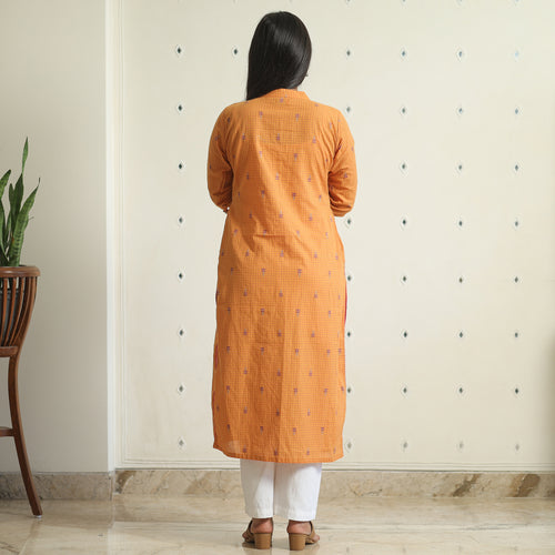 jacquard kurta