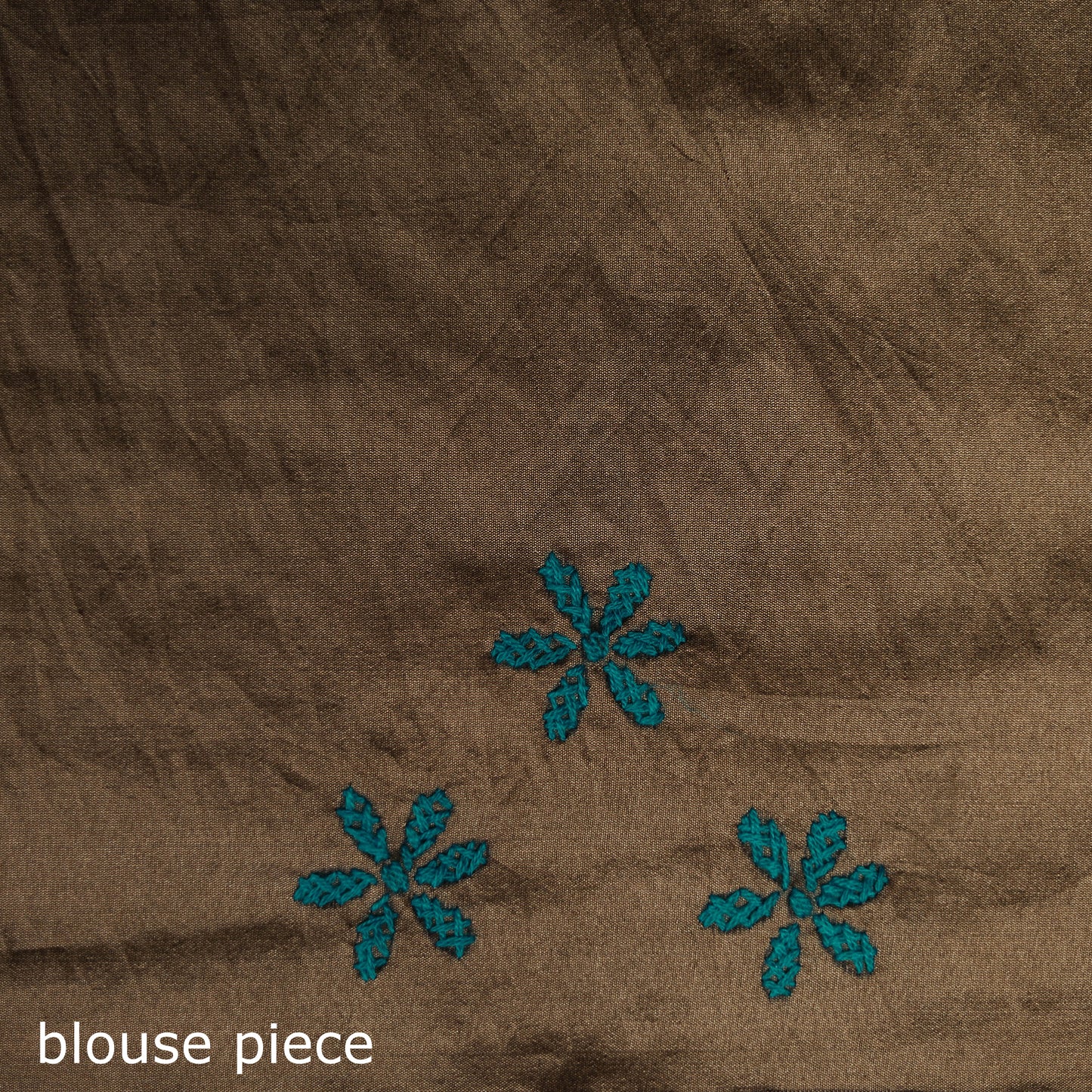 Hand Embroidered Silk Saree 09