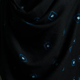 Kutch Handwoven Merino Wool Bandhani Tie-Dye Shawl 10