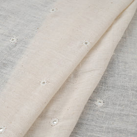 Buy Organic Kala Cotton Handloom Mirror Work Fabric 10 Online at iTokri.com