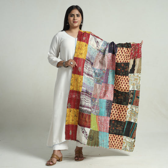 Kantha Embroidery Dupatta