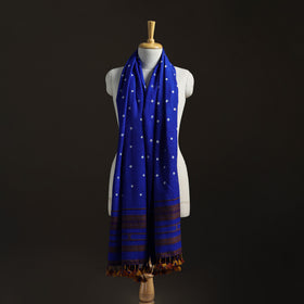 Kutch Handwoven Merino Wool Bandhani Tie-Dye Shawl 12