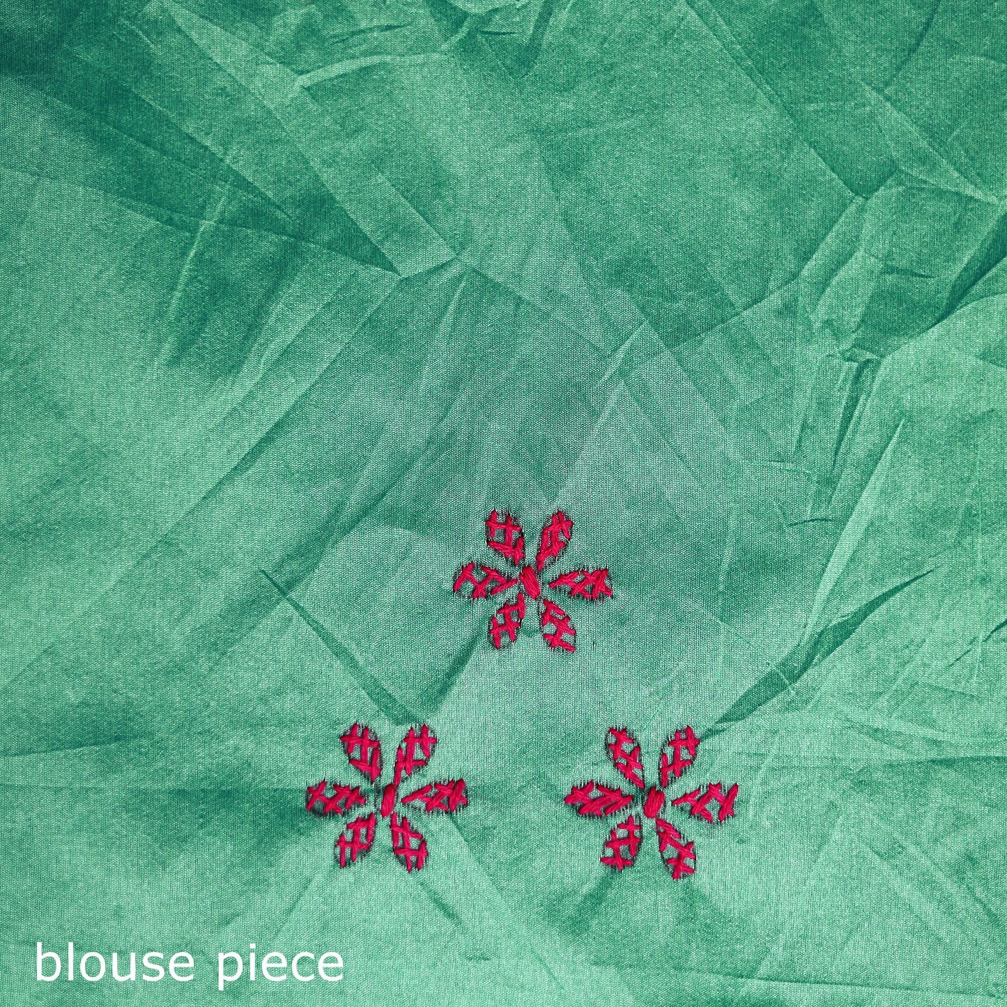 Hand Embroidered Silk Saree 10