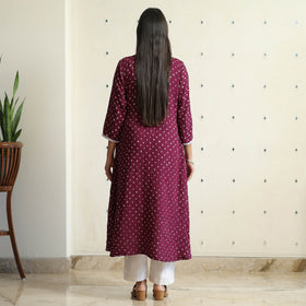 bandhani kurta