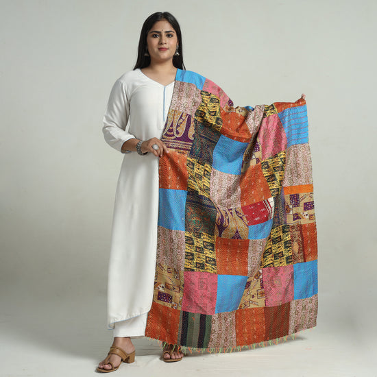 Kantha Embroidery Dupatta