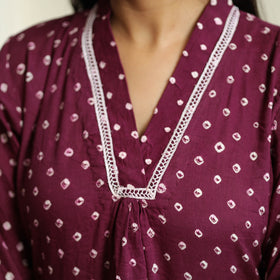 bandhani kurta