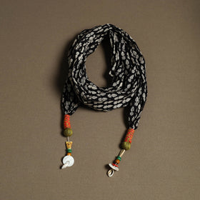Bagru Block Print Scarf With Latkan 15