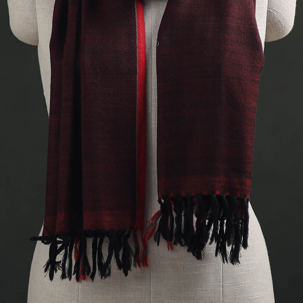Kumaun Handwoven Pure Merino Wool Stole 53